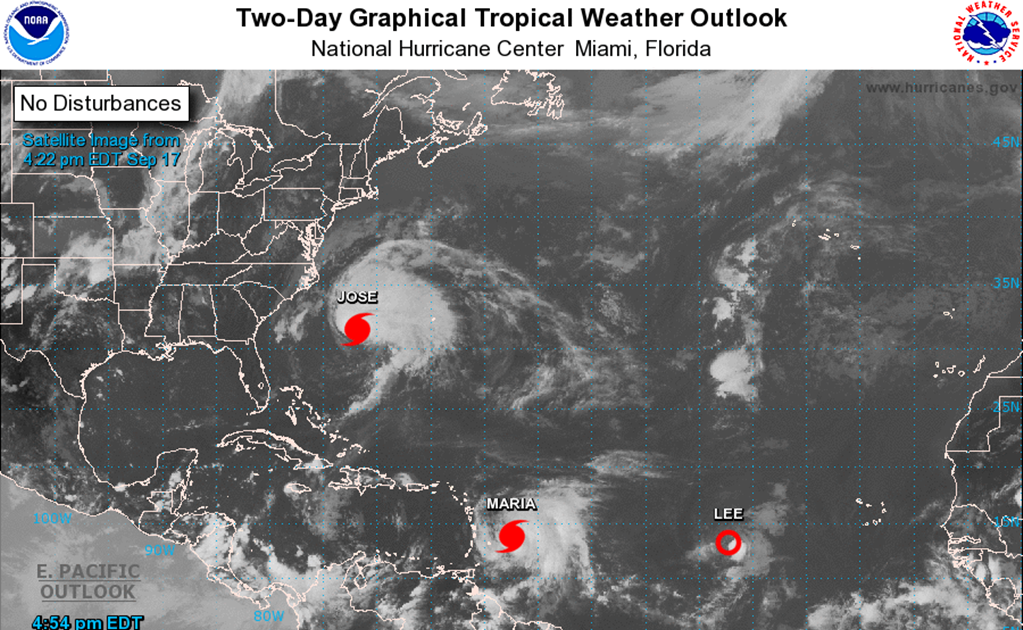 “María” se convierte en huracán y se dirige al Caribe