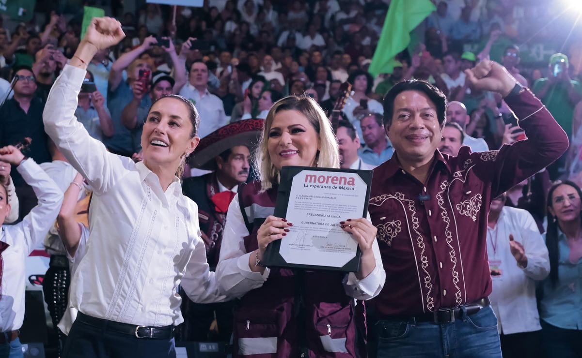 Sheinbaum expresa su apoyo a precandidatura de Claudia Delgadillo en Jalisco