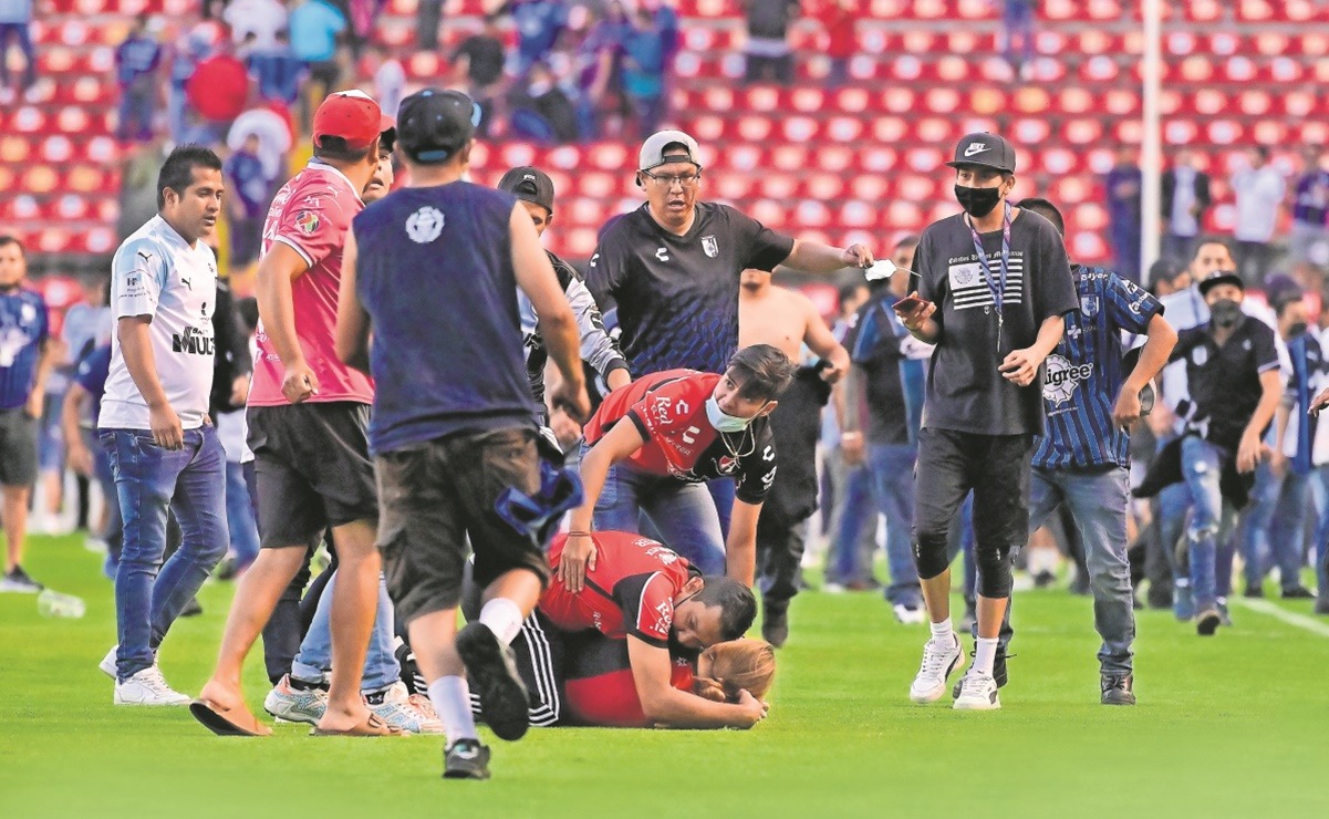 Asuntos graves en el estadio Corregidora, a dos años de la campal entre aficionados de Querétaro y Atlas