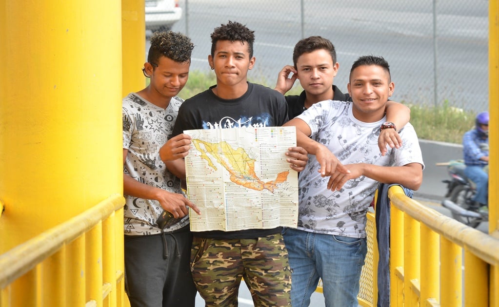 Rescatan a 74 migrantes centroamericanos en Apodaca, Nuevo León