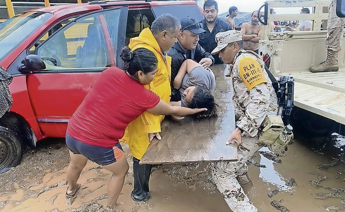 Deja Hilary daños en Baja California Sur