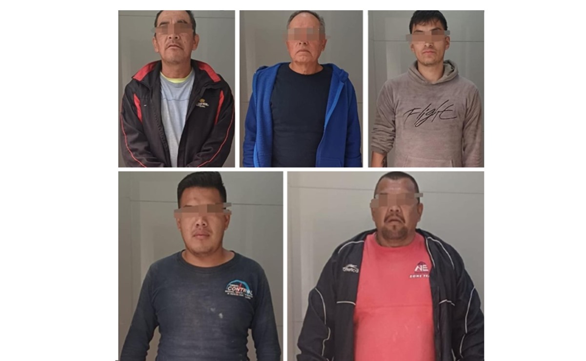 Detienen a 9 hombres por romper sellos de suspensión e invadir zonas federales en Naucalpan 
