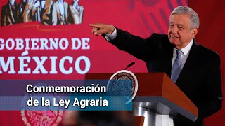 AMLO conmemorará en Morelos el 105 aniversario de la Ley Agraria