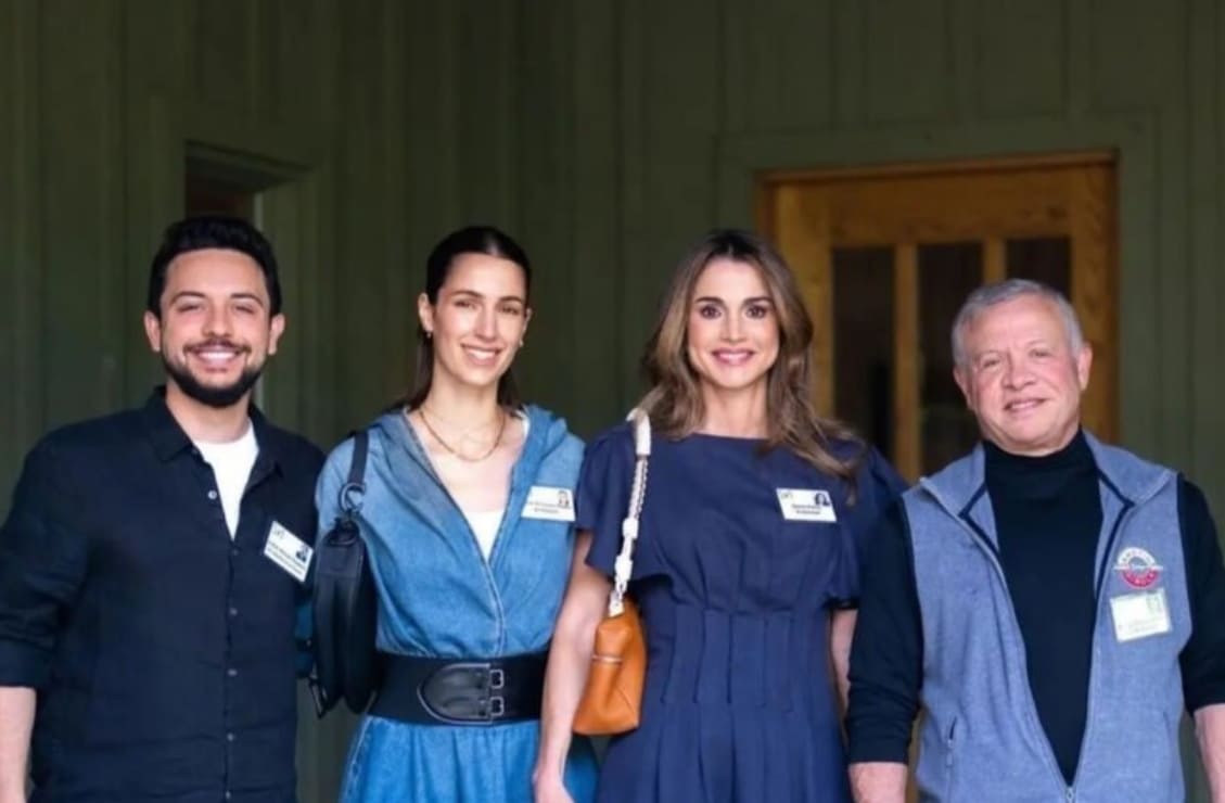 Rania de Jordania y su familia triunfan en la reunión de verano de multimillonarios