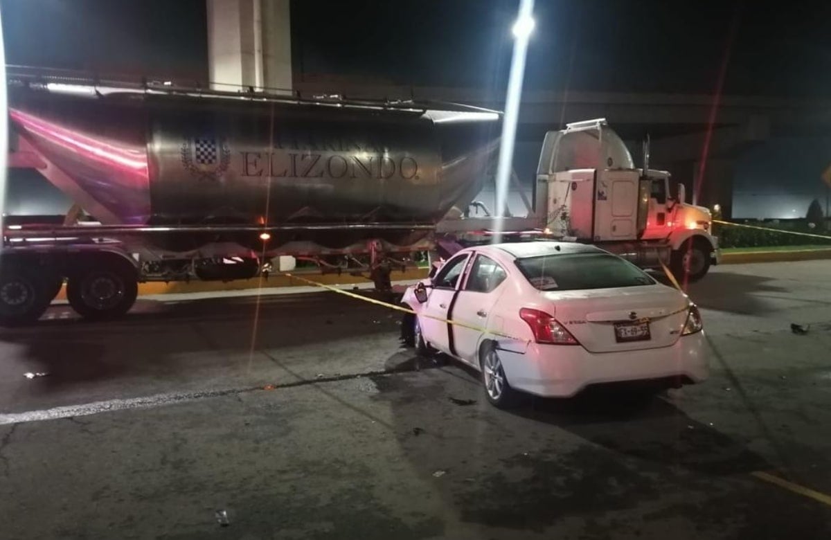 Choque de pipa de gas contra dos vehículos deja un policía muerto en ...