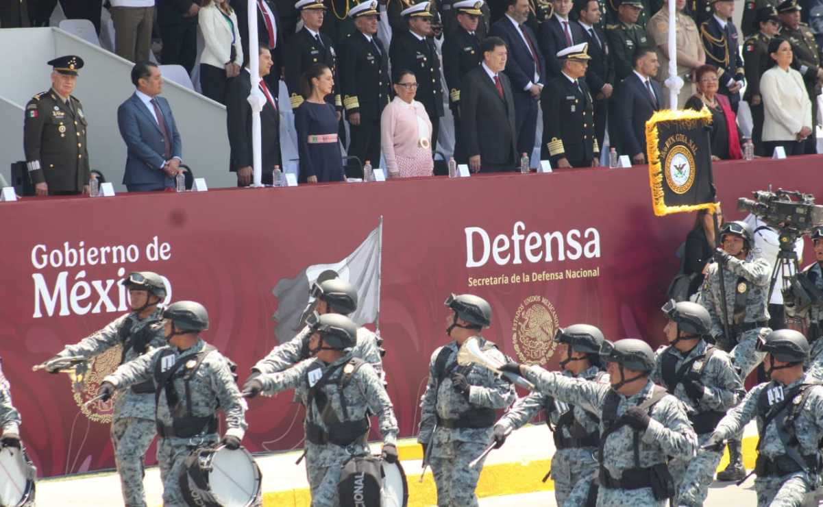 Sheinbaum encabeza desfile militar por la Batalla de Puebla; destaca  libertad, soberanía e independencia de México