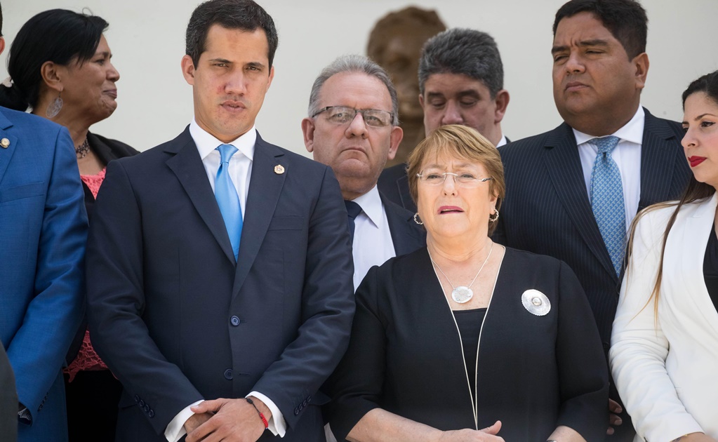 Bachelet impulsa liberación de los “presos políticos” de Venezuela: Guaidó 