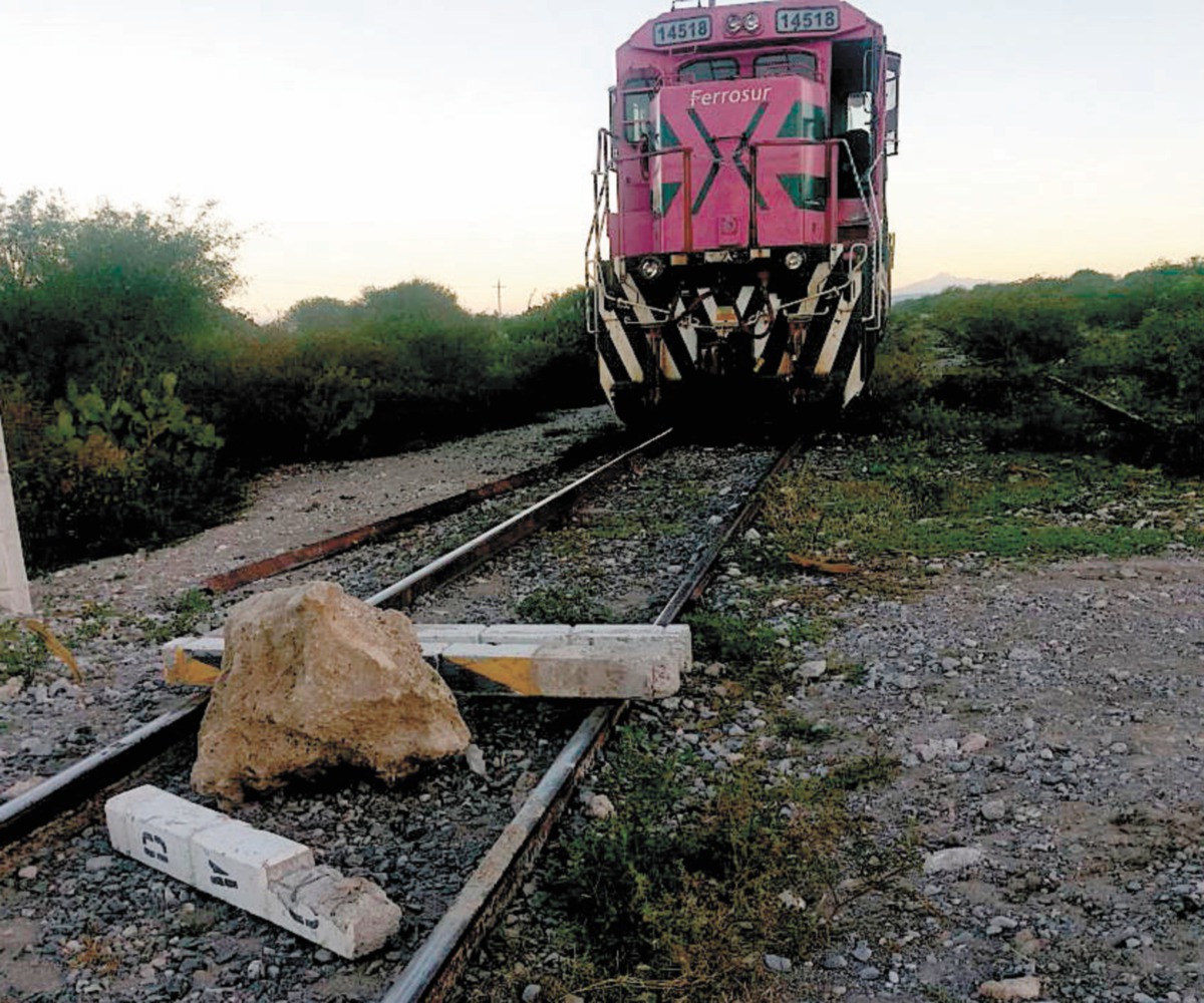 Robo a transporte ferroviario, pendiente del Gobierno