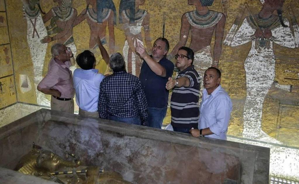 A un paso del misterio tras las paredes de Tutankamón