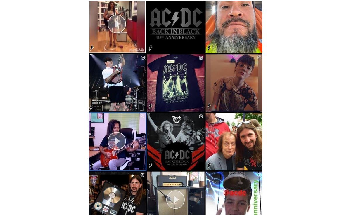 AC/DC festeja 40 años de "Back In Black" con regalos para sus fans