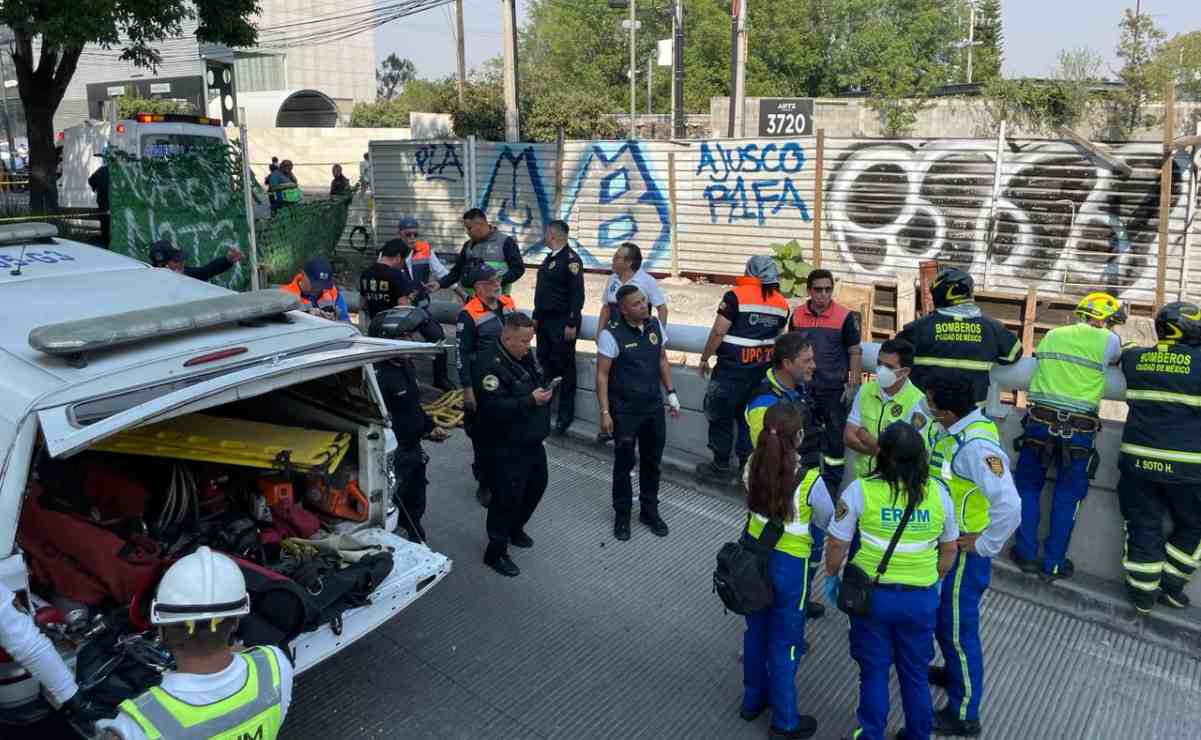 Lo que sabemos del conductor del BMW que cayó en zanja de la Plaza Artz