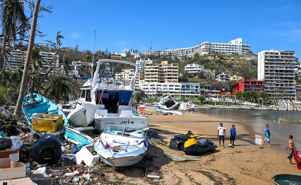 SRE ha localizado en total a 263 personas extranjeras en Acapulco, tras el paso del huracán "Otis" 