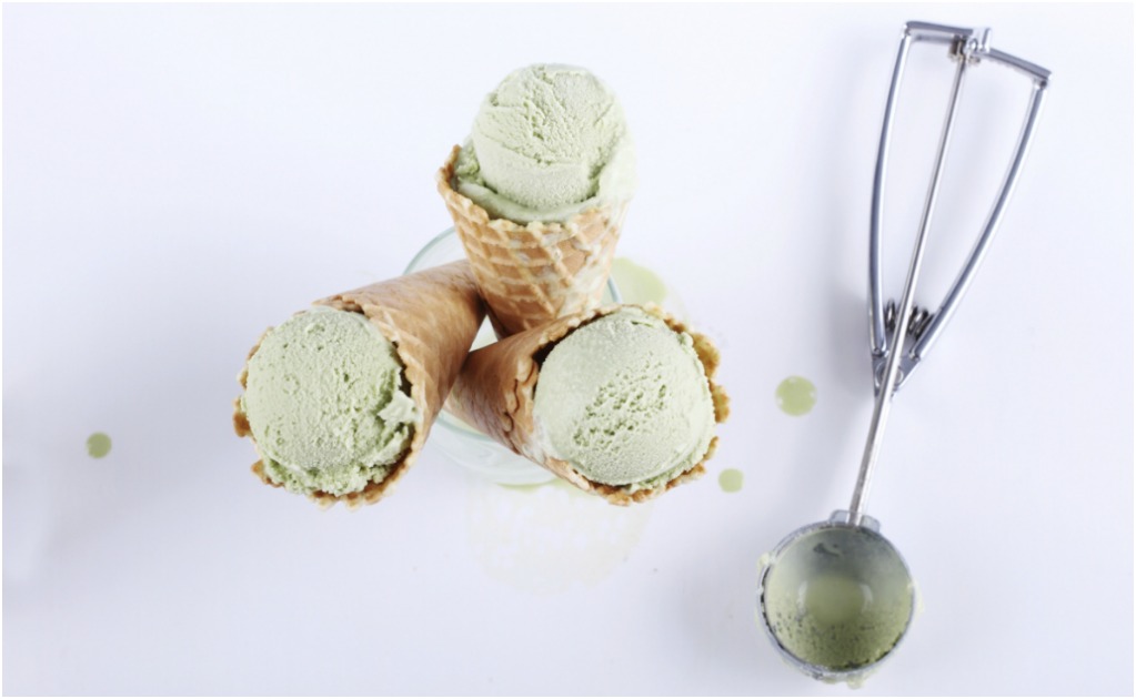 #RECETA delicioso helado de matcha
