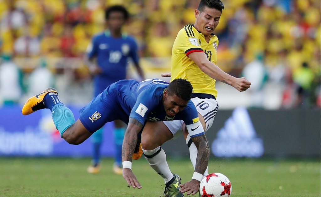 Colombia frena a Brasil y corta su racha ganadora