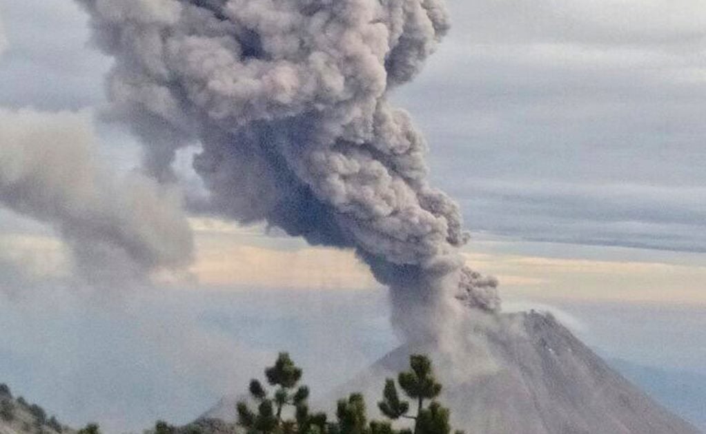 Protección Civil intensifica recorridos por zonas del volcán de Colima