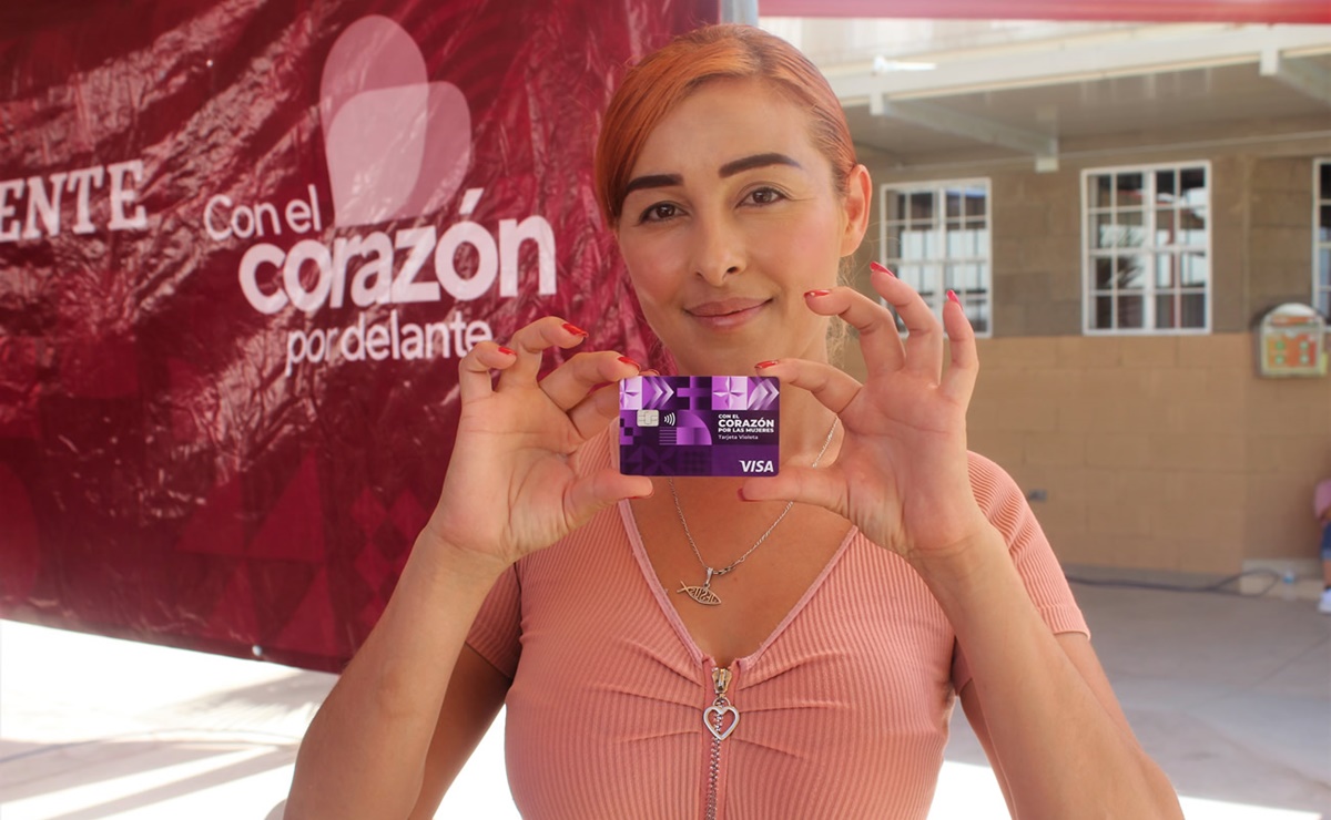 Tarjeta Violeta Bienestar 2024:  El estado en el que puedes cobrar hasta $6,000 pesos. Requisitos