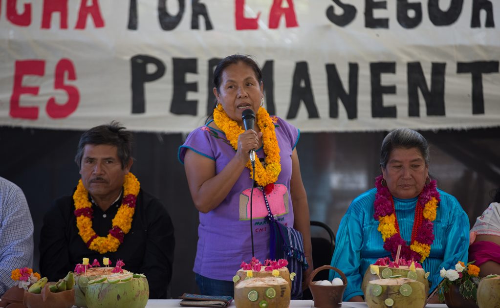 ​Condena INE agresiones a caravana de precandidata independiente Marichuy