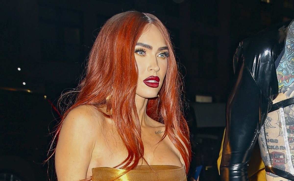 Al estilo de Jessica Rabbit, Megan Fox arrasa en gala de Time con vestido strapless