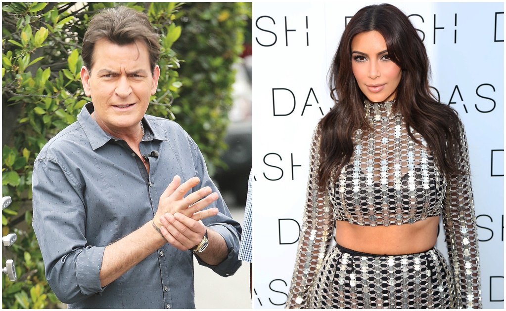 Charlie Sheen se disculpa por cuestionar atributos de Kardashian