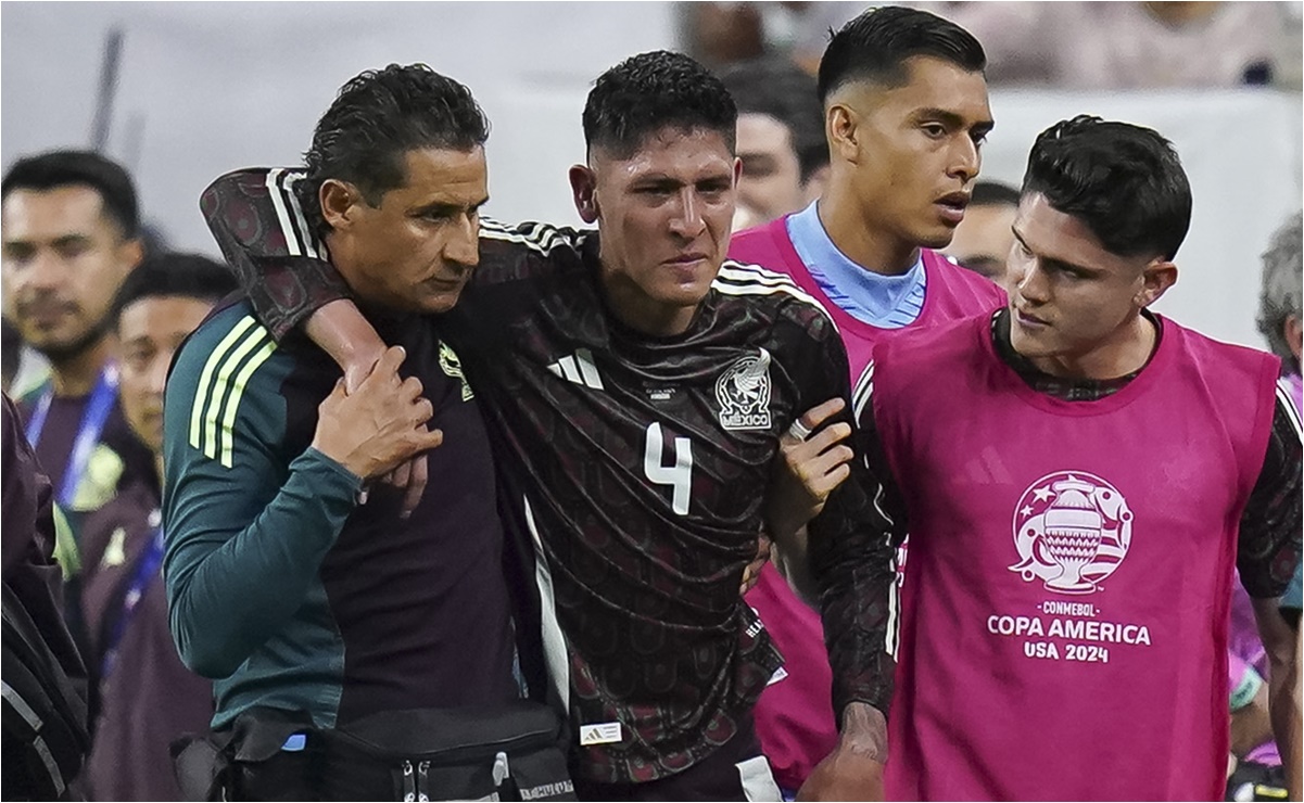 Edson Álvarez sale entre lágrimas; pésimas noticias para Jaime Lozano y Selección Mexicana