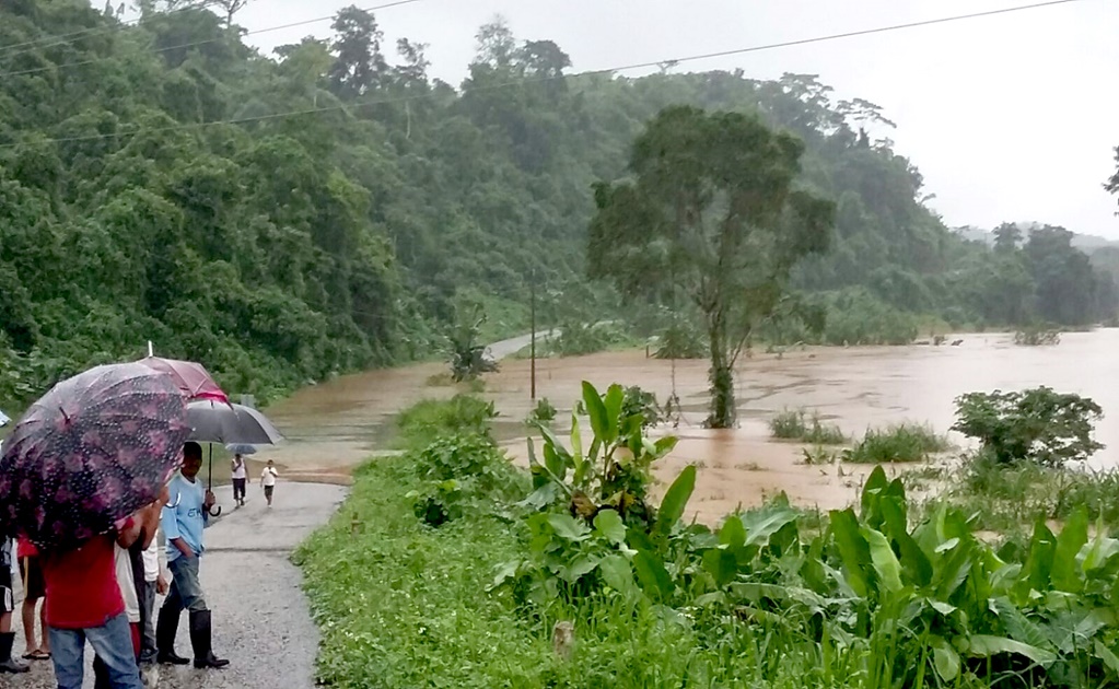 Despliegan medidas preventivas ante posible llegada de ciclón tropical "Pilar" a Chiapas