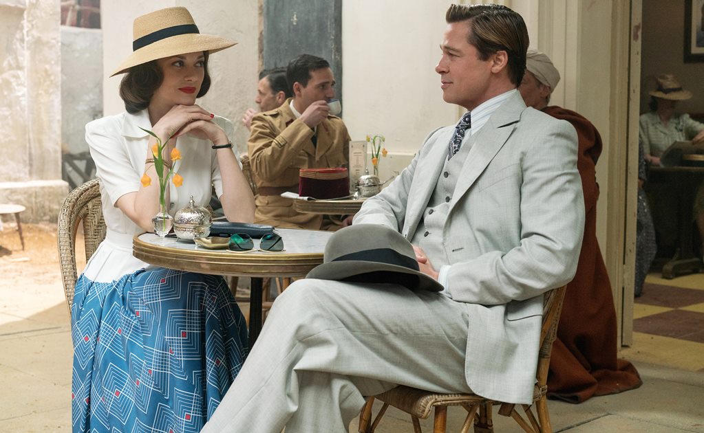 Brad Pitt y Marion Cotillard se enamoran en "Allied"