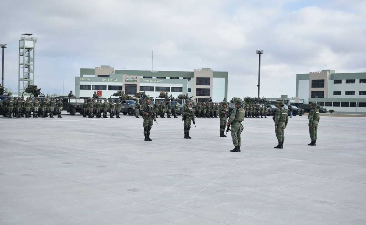 Refuerzan más de 350 militares acciones contra la delincuencia en Nuevo León