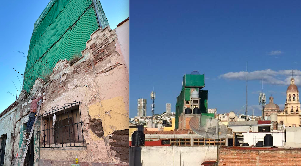 El Adefesio Verde, el edificio que desafía al INAH y a la gravedad en Querétaro 