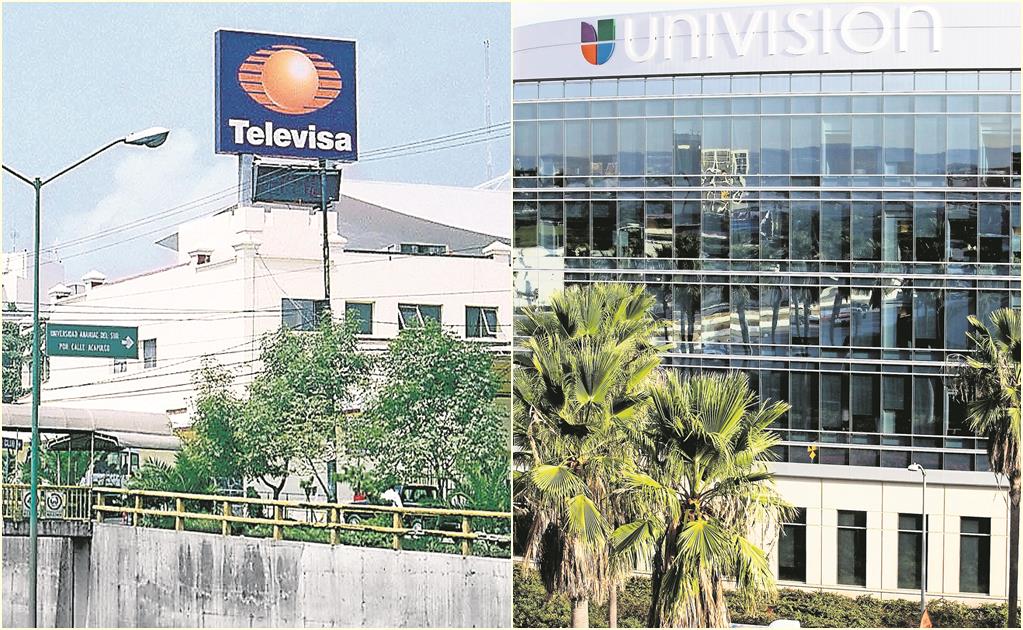 Televisa y Univision unifican estrategia; van por 175 millones de televidentes