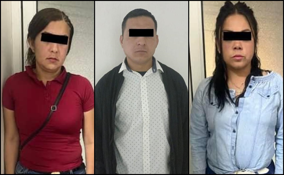 Caen tres por presunto robo al interior del Mexibús