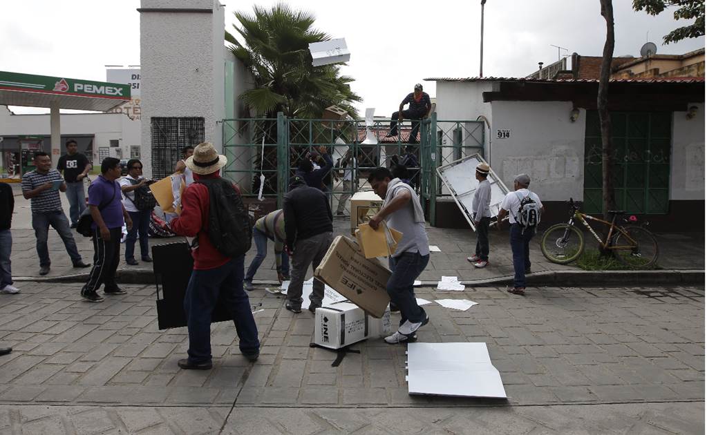Registra INE incidencias en 124 casillas de Oaxaca