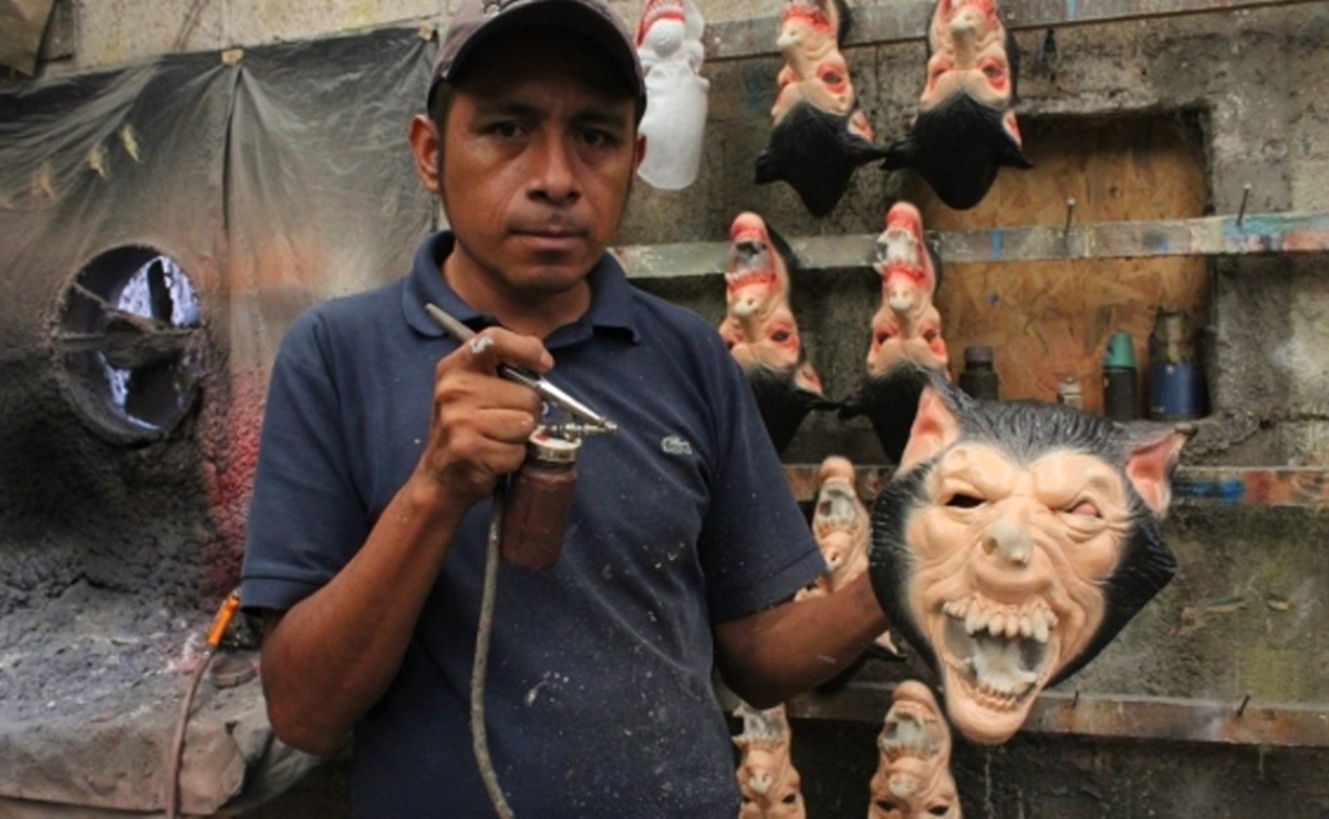 Cómo se fabrican las máscaras de látex para halloween