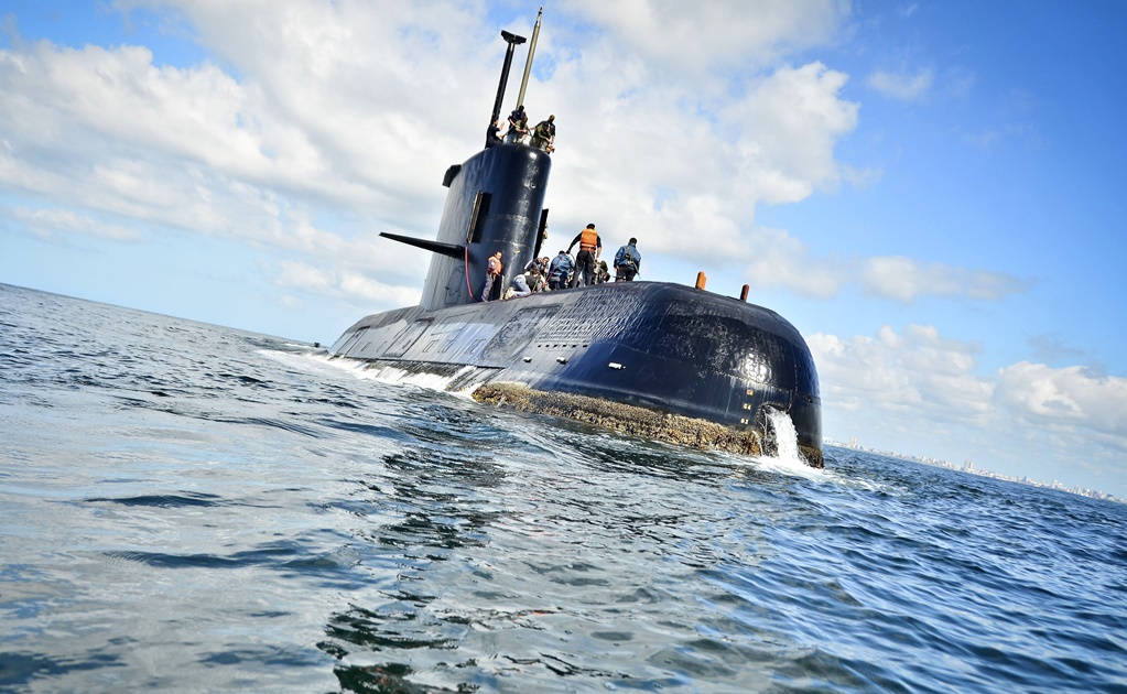 Detectan ruidos que podrían provenir de submarino argentino desaparecido
