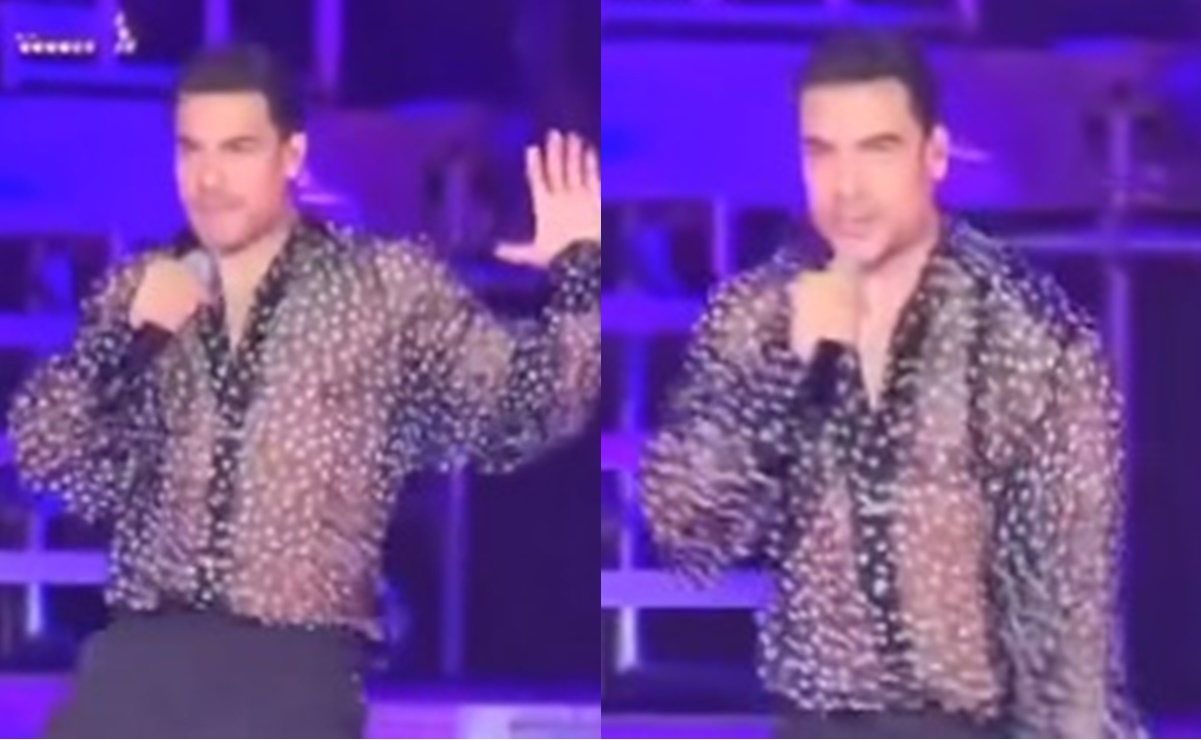 Critican a Carlos Rivera por su estilo de bailar en conciertos: "Intenta parecerse a Chayanne"