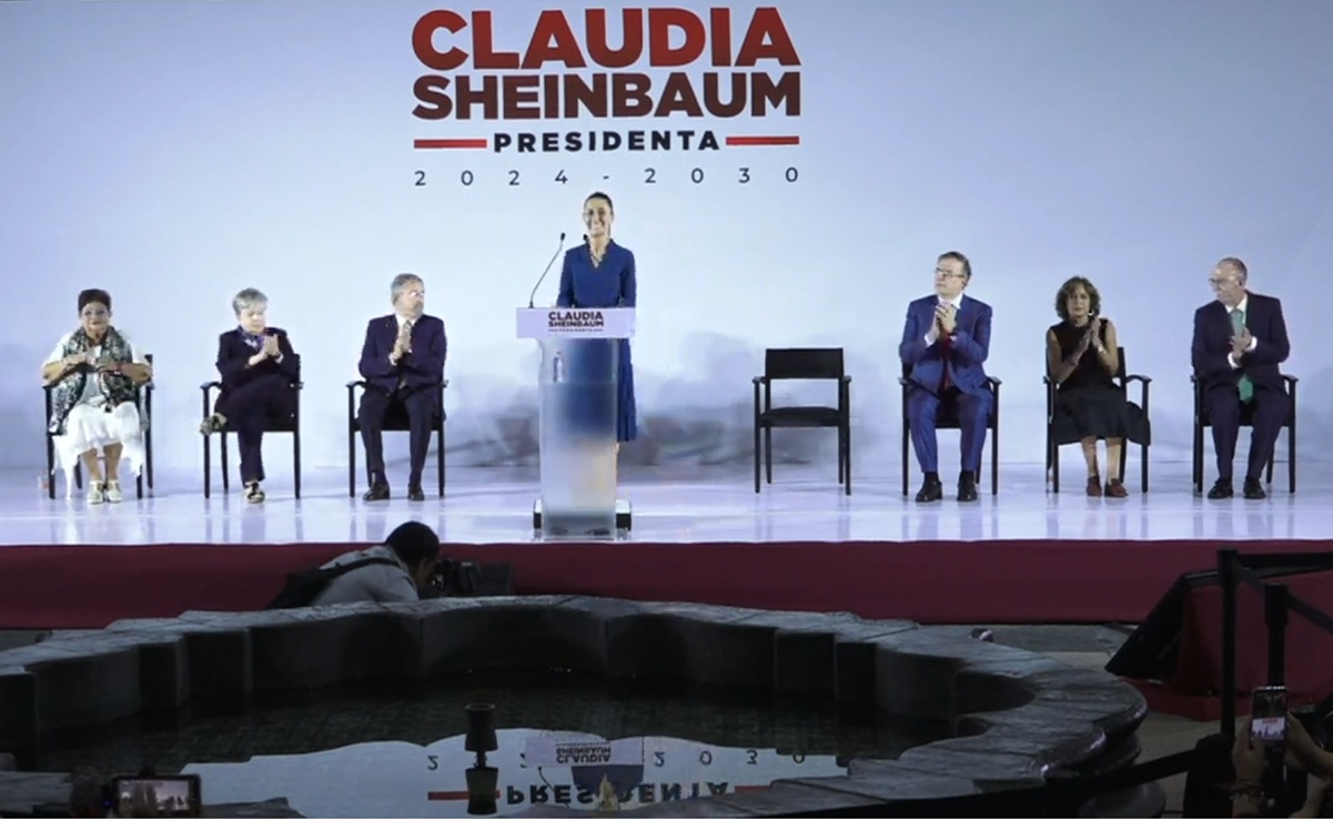 EN VIVO Claudia Sheinbaum presenta parte de su gabinete