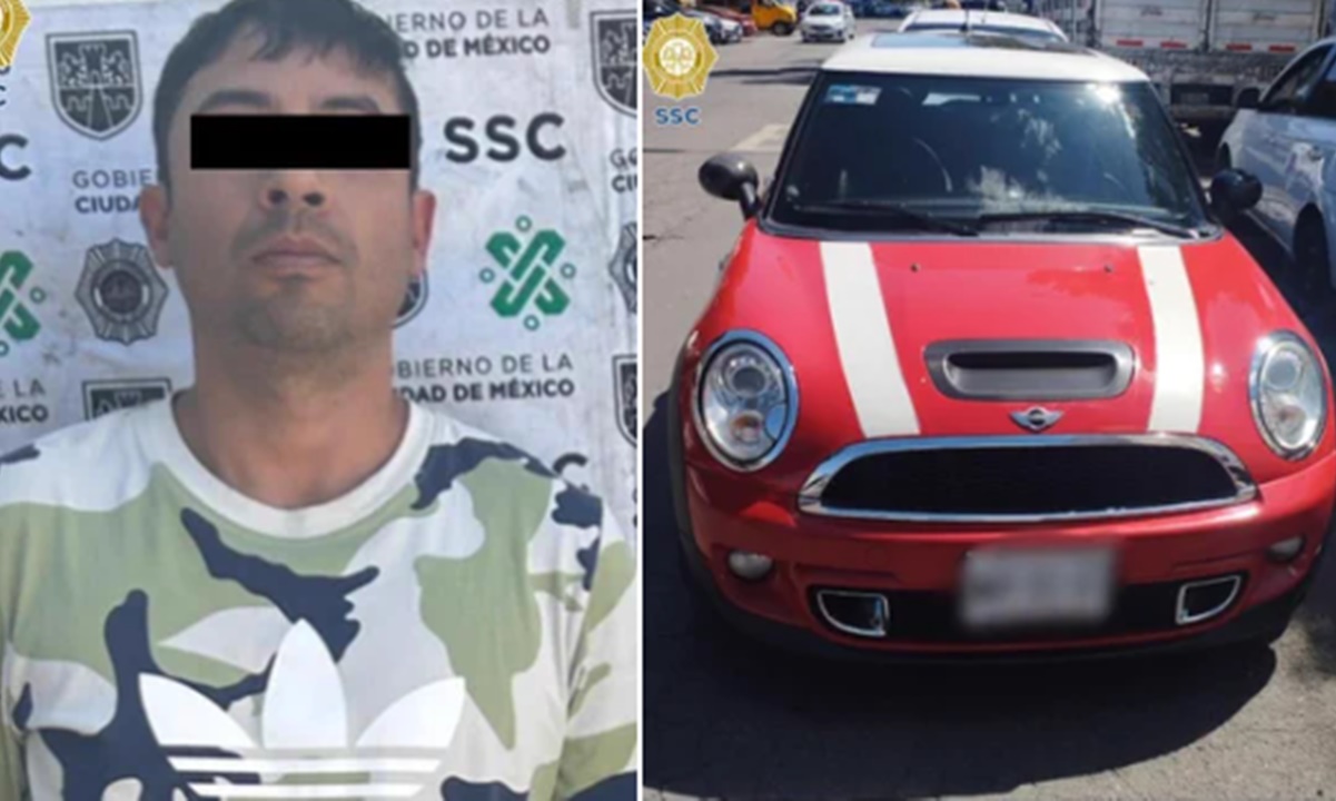 Cae sujeto relacionado a banda dedicada al robo a transporte de carga en la Venustiano Carranza