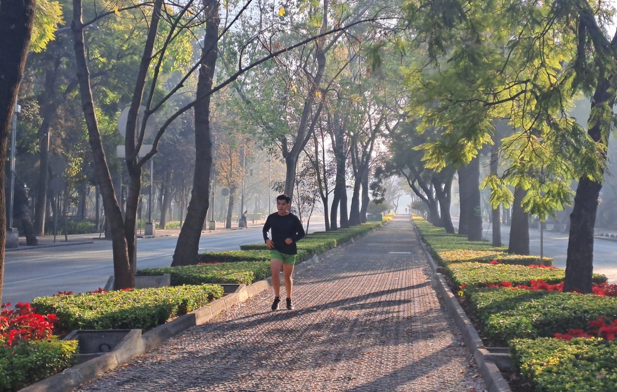 Corredores y maratonistas inician el año entrenando