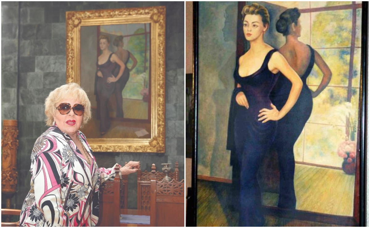 Silvia Pinal, la historia de su cuadro pintado por Diego Rivera