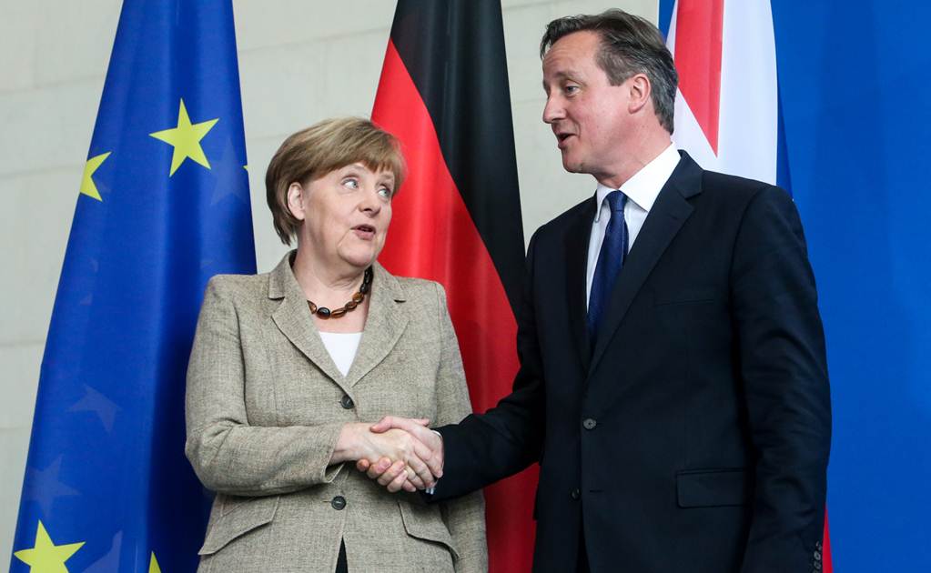 Merkel trabajará con Cameron en reforma de la Unión Europea