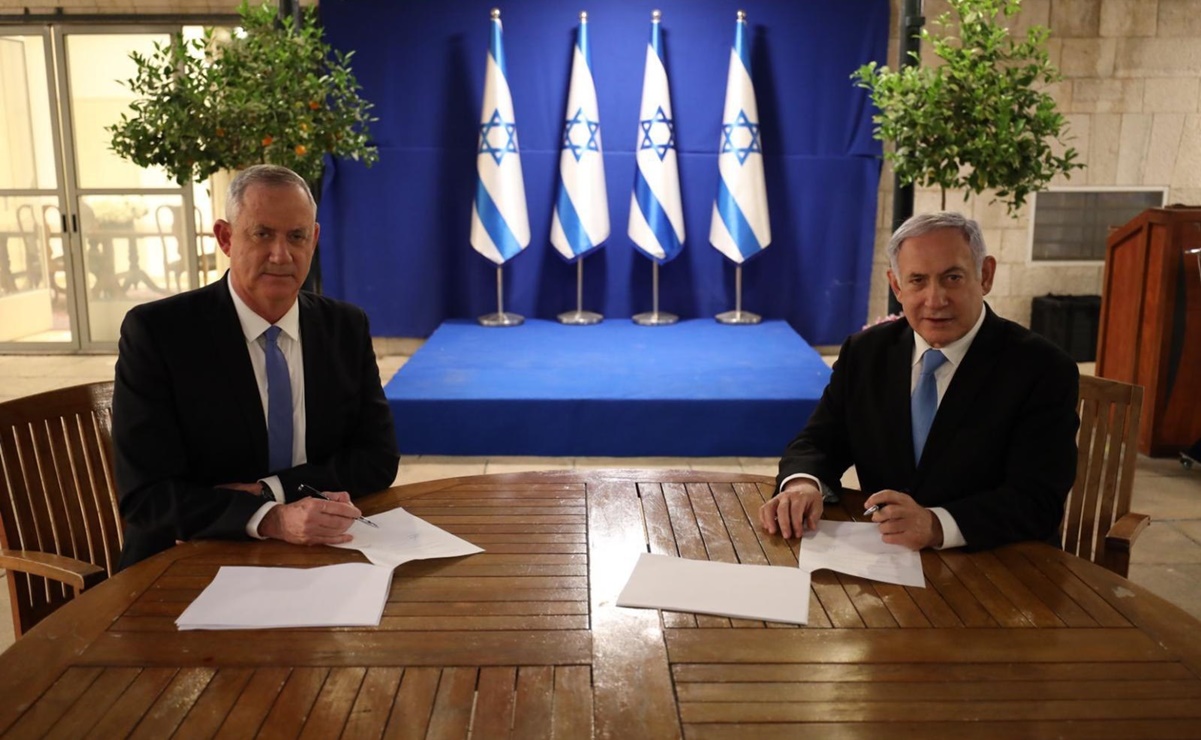 Netanyahu y Gantz logran acuerdo para formar gobierno en Israel