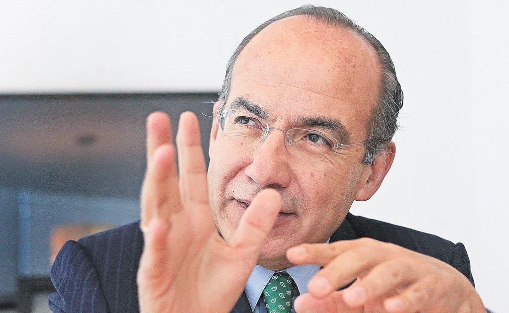 Felipe Calderón lamenta el papel de la PGR en el caso Barreiro y Ricardo Anaya