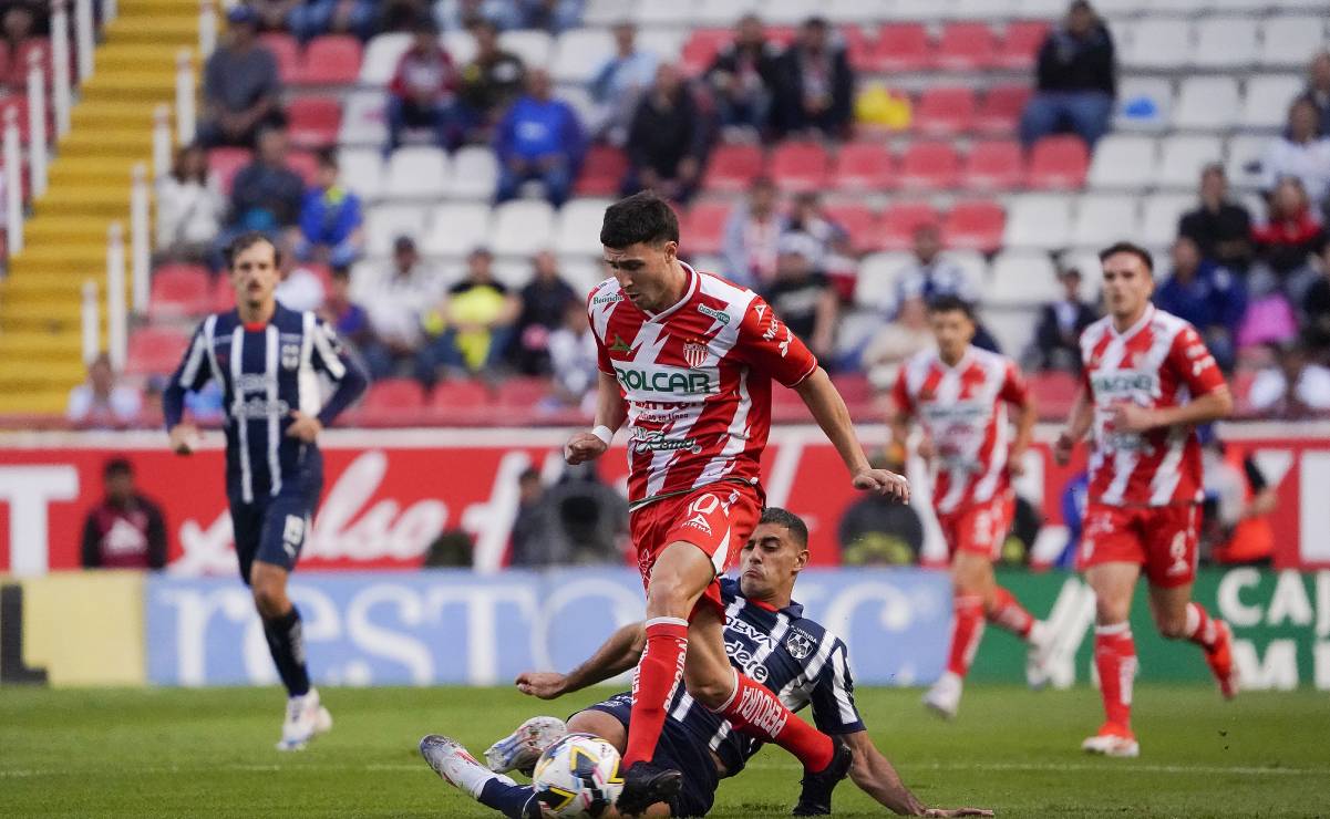Monterrey apaga al Rayo, derrota al Necaxa en la fecha tres del Apertura 