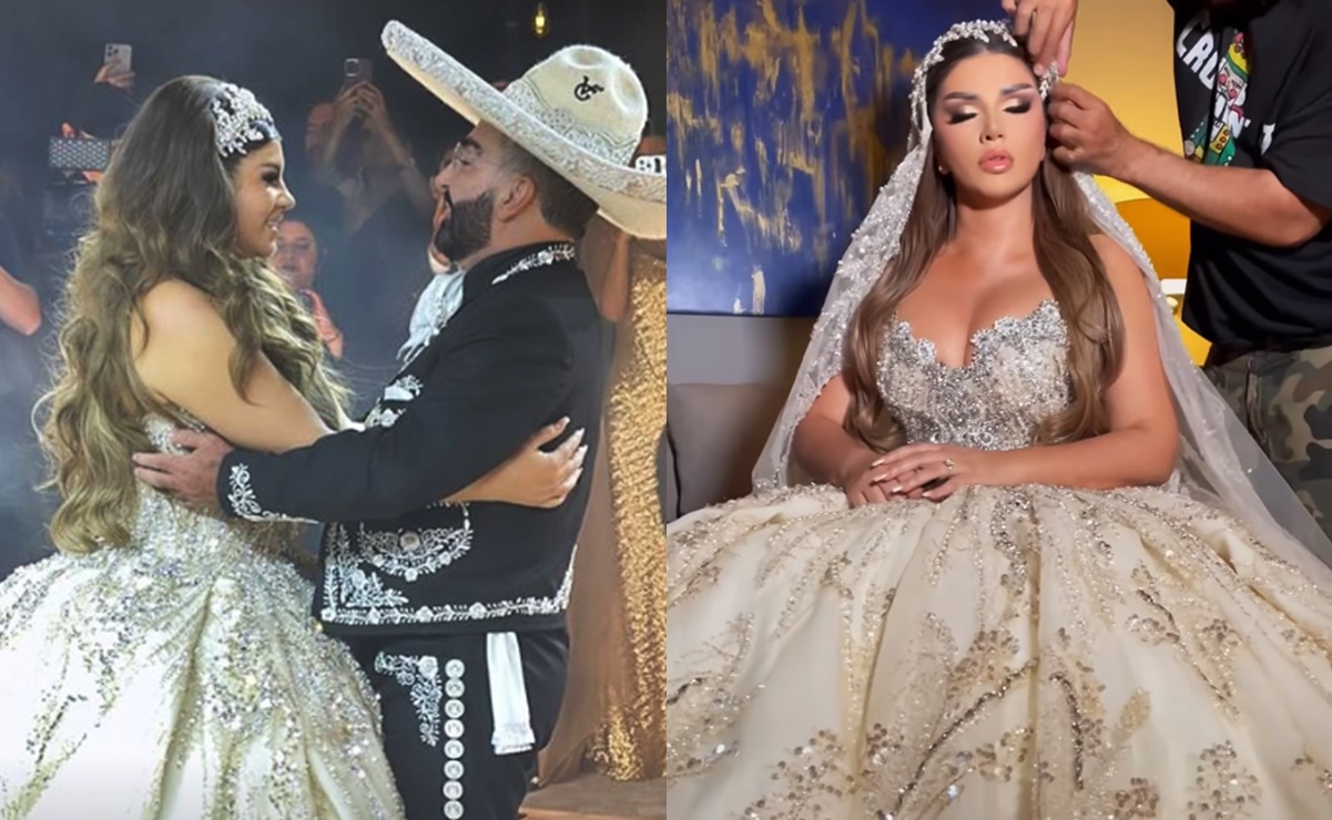 Así se celebró la lujosa boda de Vicente Fernández Jr. y Mariana González