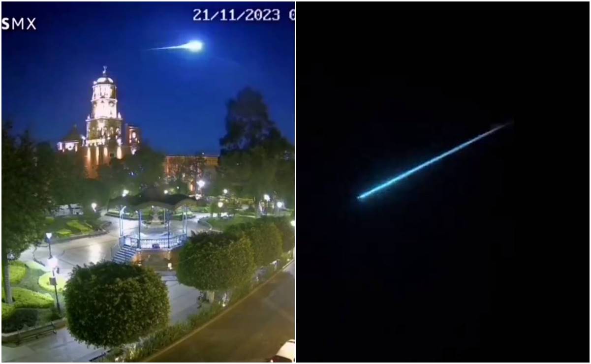 VIDEO: ¿Meteorito o bólido? Así fue captado en varios estados