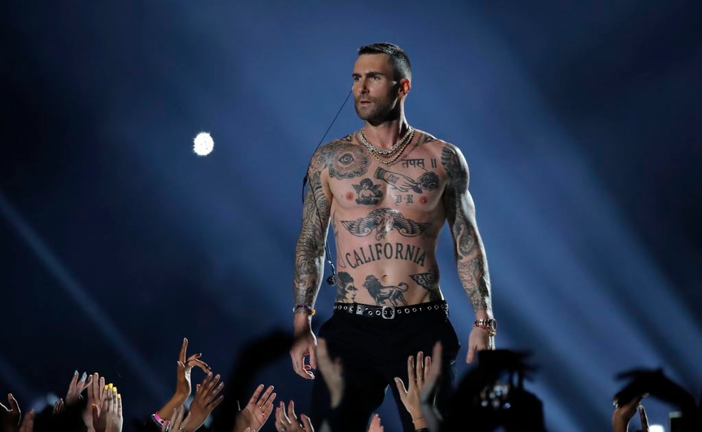 Maroon 5 anima el medio tiempo del Super Bowl LIII