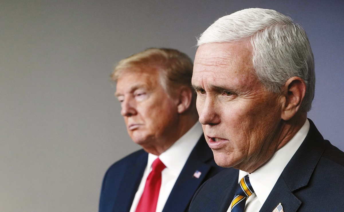 "No tengo planes de testificar", dice Mike Pence por juicio a Trump