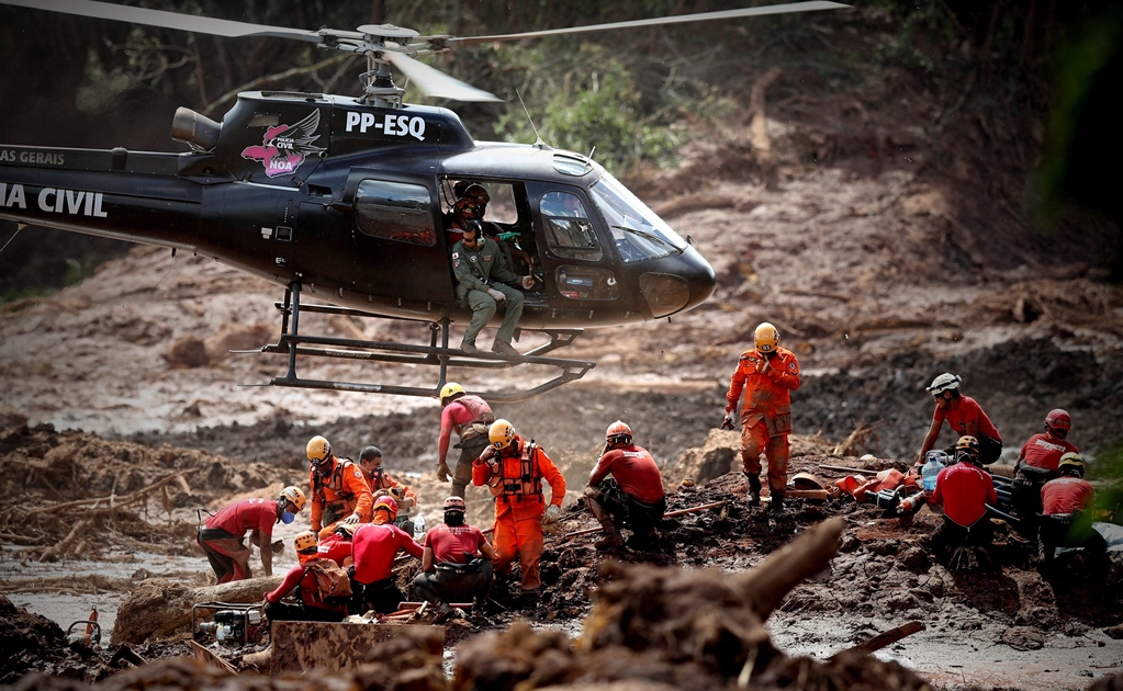 Ruptura de dique en Brasil suma 121 muertos y 226 desaparecidos