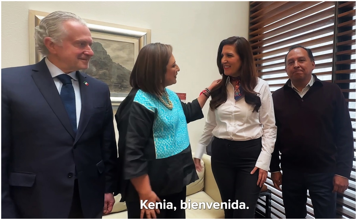 Xóchitl Gálvez designa a Kenia López como jefa de oficina de su precampaña