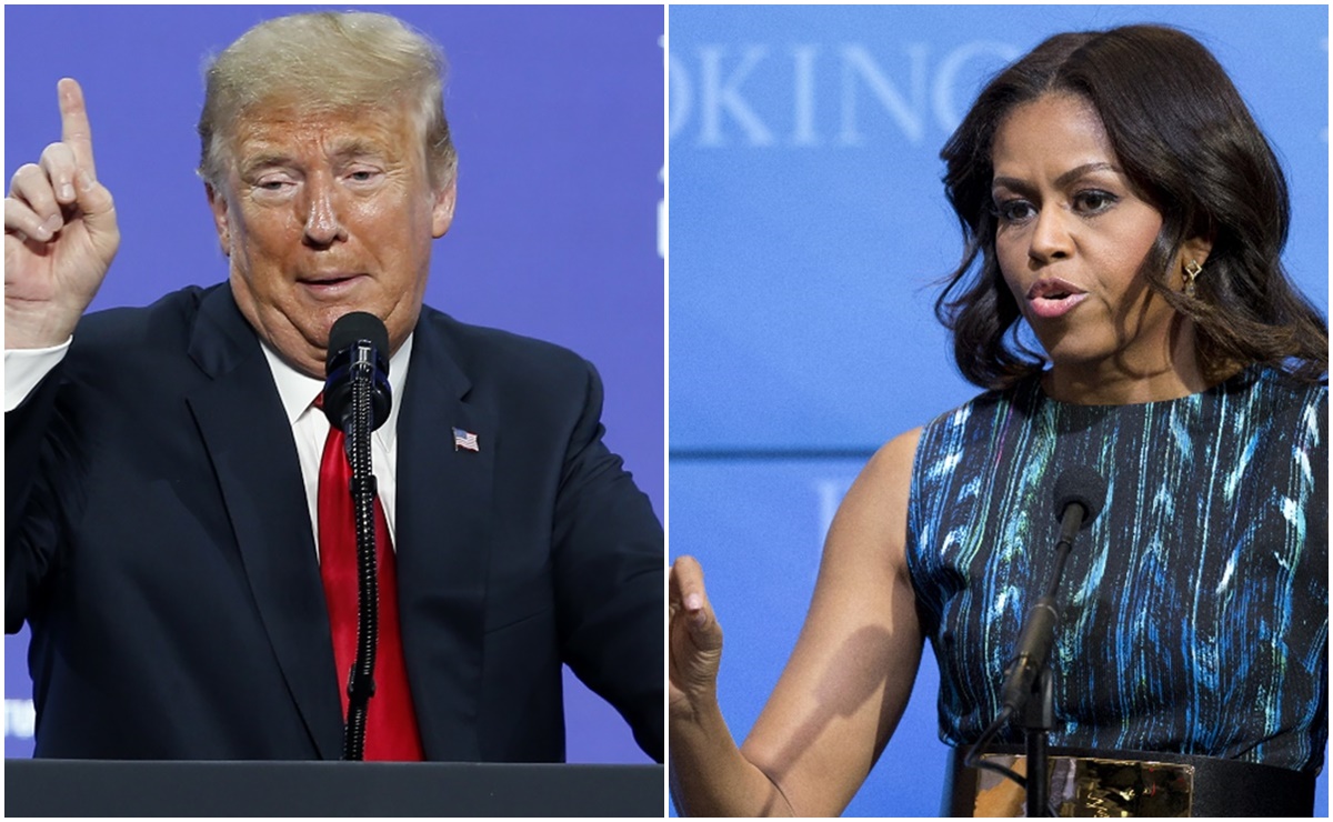 Trump responde a ataques de Michelle Obama en la convención demócrata