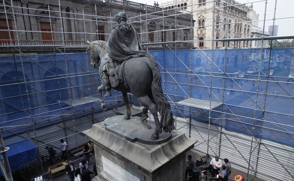 Piden al GDF proyecto para restauración de "El Caballito"